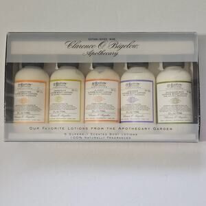 C.O. Bigelow Apothecary Favorite Body Lotions Gift Set Travel Sizes 2 oz New